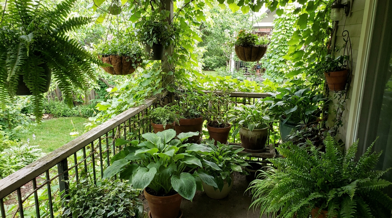 Balcon ombre