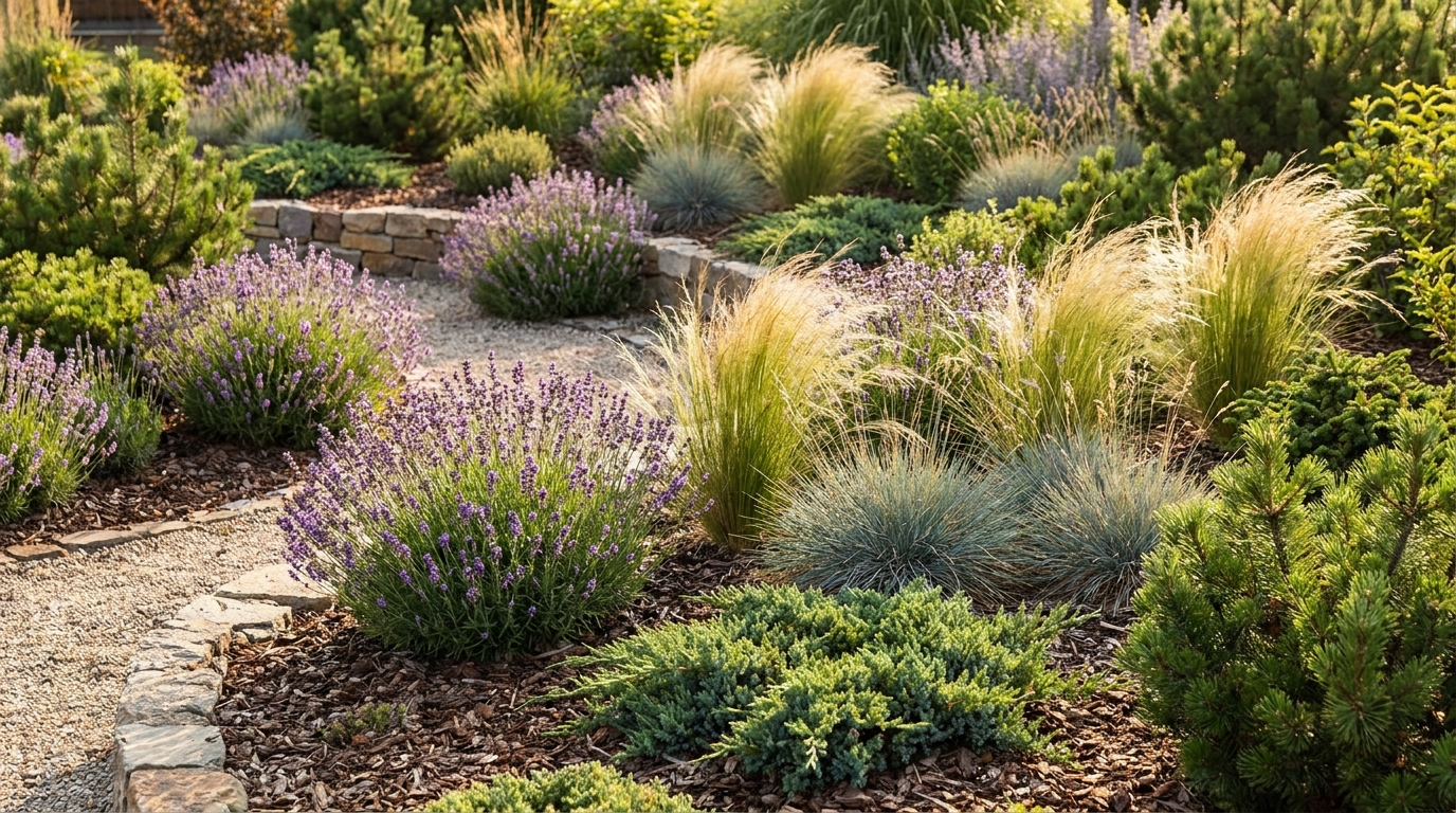 Jardin sans entretien